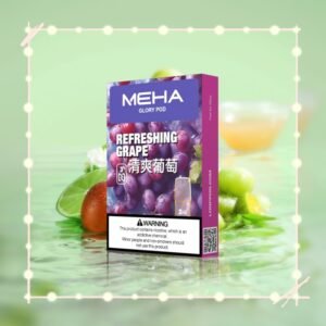 清爽葡萄|HEHA魅嗨電子煙彈 透明發光彈通用一代主機 #台灣現貨#