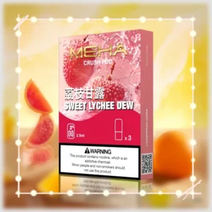 荔枝甘露|HEHA魅嗨電子五代煙彈 换彈式設計適配五代主機